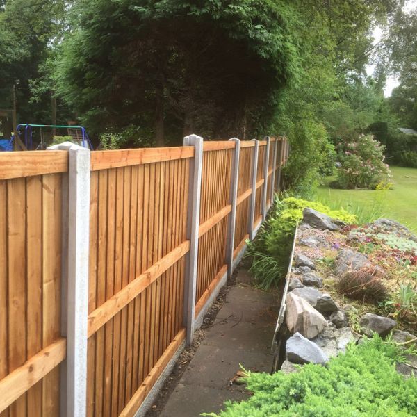 Recent landscaping project