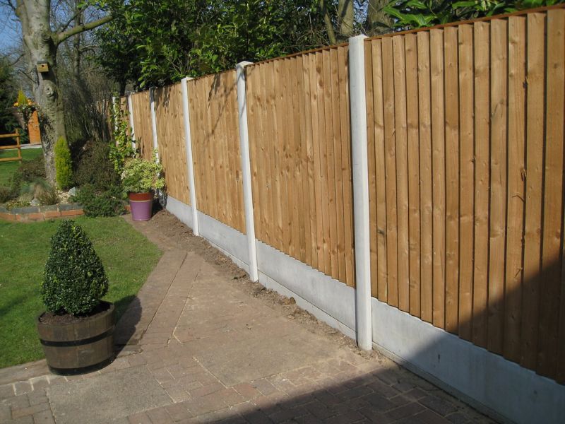 Boundary fencing installation
