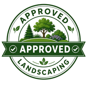 Approved Landscaping accreditation badge